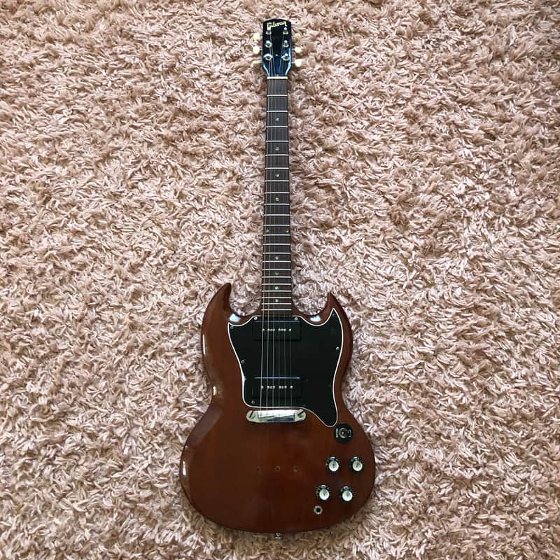 Gibson Melody Maker 1967 - Brown wood grain