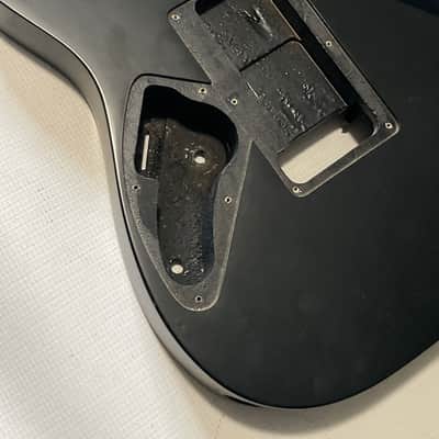 2007 Indonesian Ibanez RG5EX1 Flat Black Basswood Guitar Body Floyd Ready image 15