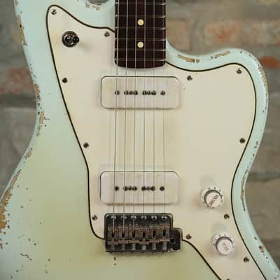 FRANCHIN Neptune J P90 Heavy Relic - Faded Sonic Blue image 6