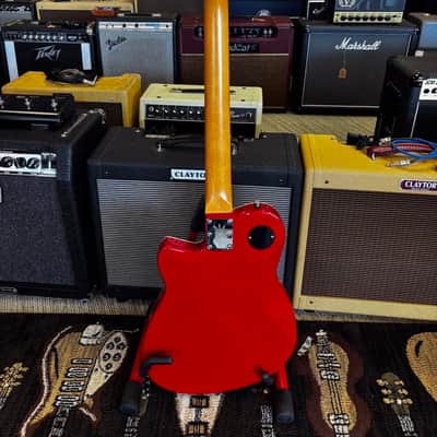 Reverend Buckshot with Rosewood Neck 2017 - Party Red w/CASE image 2
