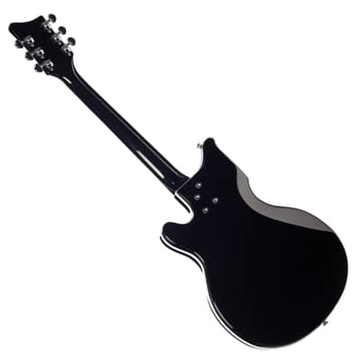 Airline Guitars '59 Newport DLX Black image 10