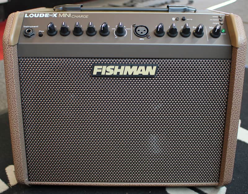 Fishman Loudbox Mini Charge Bluetooth 60 watt 2 Channel Acoustic Guitar Amplifier image 1