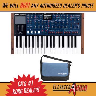 Korg Multi/Poly Digital Analog Synth 37 key, w/ Carry Bag. Demo product, Excellent Condition, w/ Warranty. image 2
