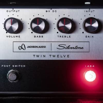 Silvertone / Jackson Audio 1484 Twin Twelve Preamp/Boost/Overdrive *NEW* (2026 - Stainless Steel) image 8