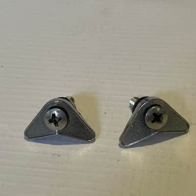 1980's Japan Ibanez Roadstar Series Boomerang Chrome Strap Buttons