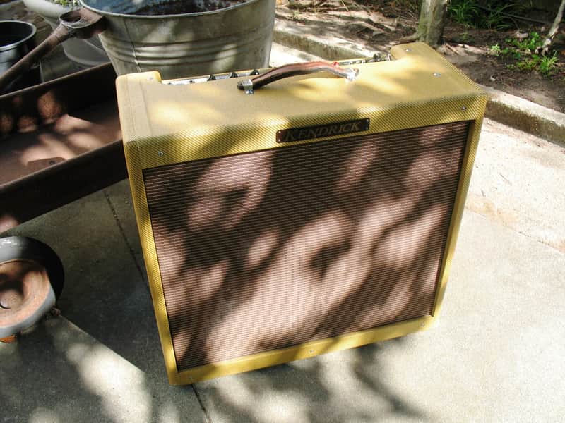 Kendrick 2410 Hand-built Bassman Tube Guitar Amplifier w/Reverb and Footswitch image 1