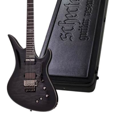 Schecter Hellraiser Hybrid Avenger FR-S Electric Guitar Black Burst w Sustainiac FREE CASE! image 1