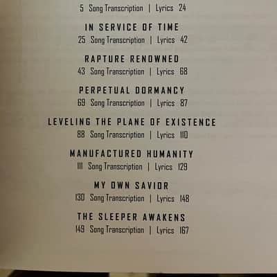 Abysmal Dawn - Leveling the Plane of Existence - Guitar Tab / Tablature Book image 3