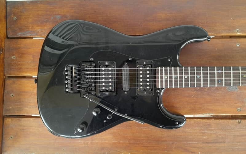 Fernandes The Function FST-65 Stratocaster 1989 Ebony image 1