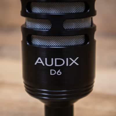 Audix D6 (D-6) Dynamic Instrument Microphone Kick Bass Drum Amp Mic U284788 image 4