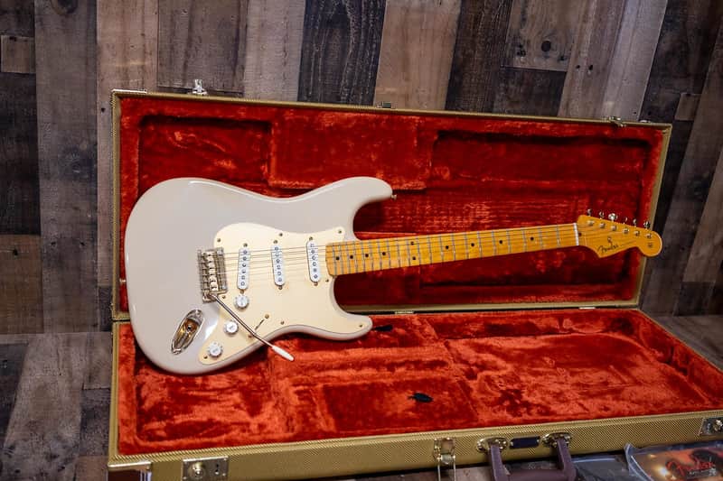 UPGRADED 50s Stratocaster Nitro Finish Desert Sand - Fender 60th Anniversary - Triptych Bareknuckle