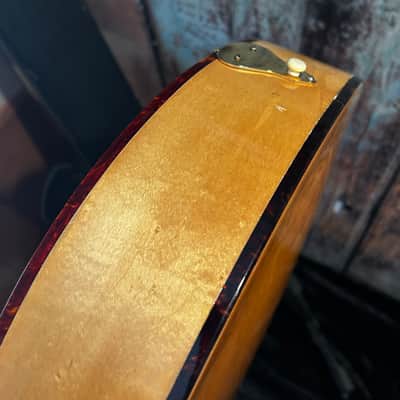 1943 Gretsch Synchromatic 160 Archtop Hollowbody Electric Guitar w/ DeArmond Pickup 1943 - Blonde Spruce Top Flamed Maple Back/Sides/Neck - w/ Gretsch Case image 17