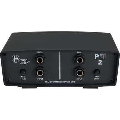 Heritage Audio P DI Two - Passive Dual-Channel DI Box image 3