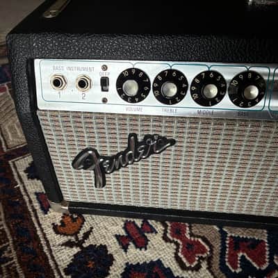Fender Bassman 135 2-Channel 135-Watt Guitar Amp Head 1977 - 1980 - Silverface image 2