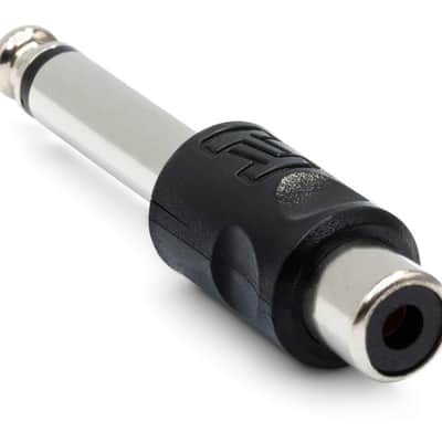 HOSA GPR-101 Adaptors, RCA To 1/4 In TS image 2