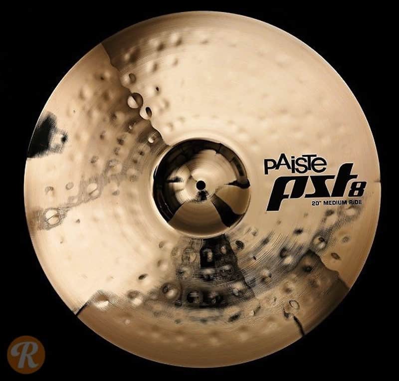 Paiste 20" PST 8 Reflector Medium Ride Cymbal image 1