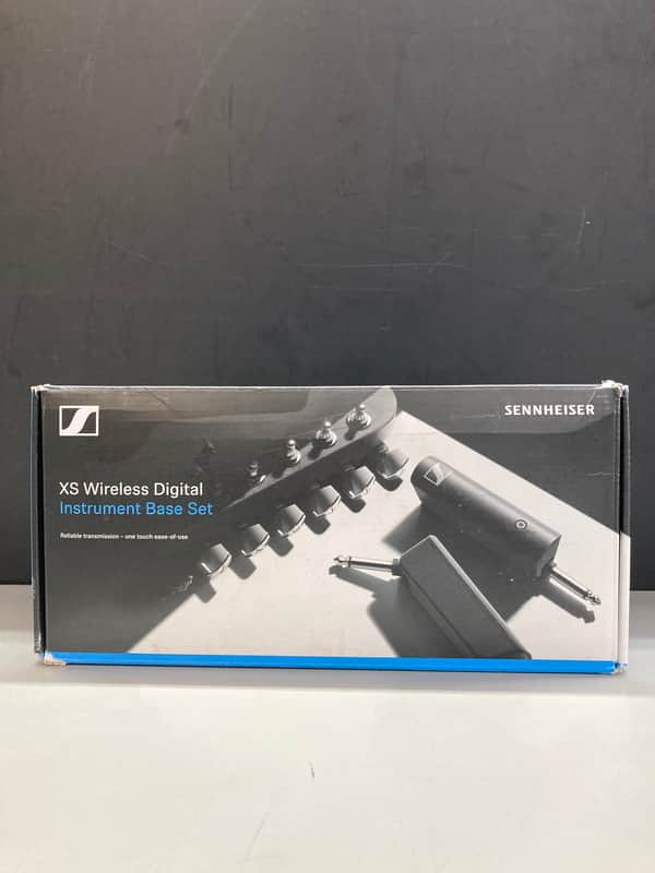 Sennheiser XSW-D Instrument Base Set (Digital Band; 2.4 GHz) Digital Wireless System with 1/4" Transmitter and Receiver 2019 - Present - Black image 1