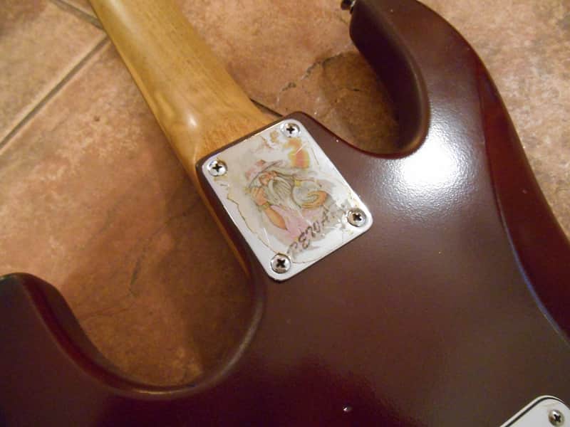Vintage Ibanez Silver Cadet Electric Guitar. Seymour Duncan Pickup