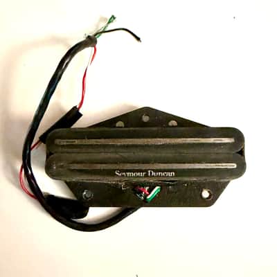 Seymour Duncan STHR-1 Hot Rails Tele Pickup Set 2010s - Black/Chrome image 3