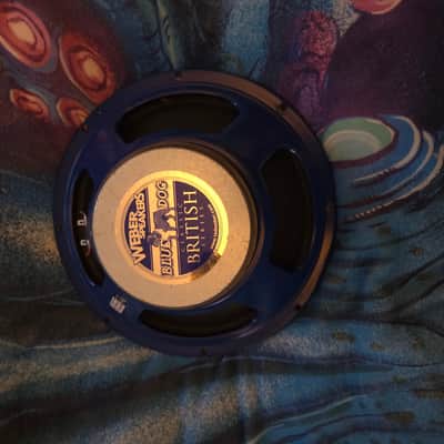 Weber British Bulldog Ceramic Speaker ? - Blue image 2