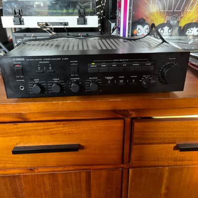 Yamaha A-500 Integrated Amplifier, 1983-1984 Japan, Black | Reverb