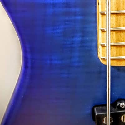 NEW Maruszczyk Elwood L 5a-24+ 2016 Blue Flame Maple Top and Back image 2