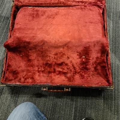 Scandalli  Maestrina Accordion 120 Bass With Case 1950s Pearl Red image 9