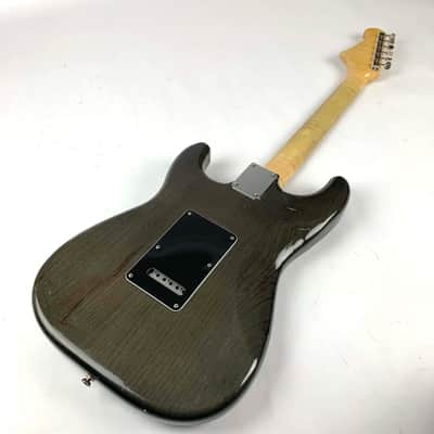 Oswald Thinline S-Style Guitar - Trans Grey Hand Made Netherlands W Hard Shell case image 7