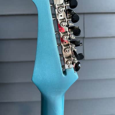 Eman Guitars DG Lopez R Style 12 String 2023 - Pelham Blue TV Jones HT Pickups image 5