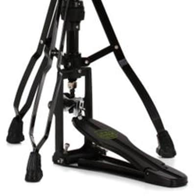 Mapex H800EB Armory Series Double Braced Hi-Hat Stand - Black Plated - 3-leg image 2