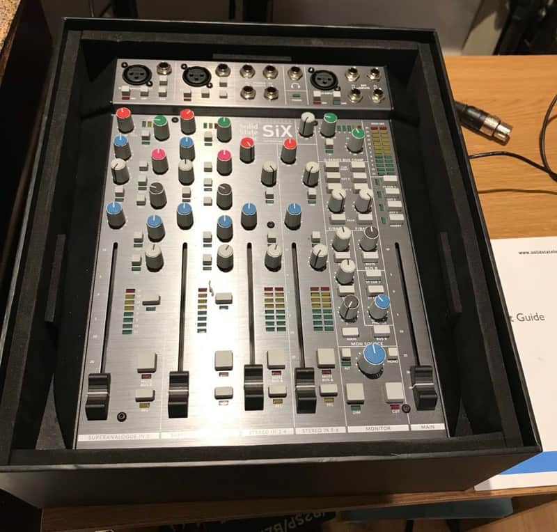 Solid State Logic SiX 4-Channel Analog Mixer 2019 - Present - Black image 1