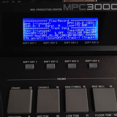 AKAI MPC3000 replacement LED SCREEN LCD display NEW!