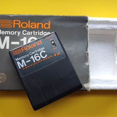 ROLAND M-16C JUNO MKS JX8P JX10P Memory Cartridge store your own sounds image 7