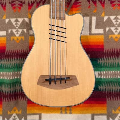 Kala SSMHG-C-HH FS Fretted Hutch Hutchinson Signature U-Bass with Bag 2010s - Polyurethane Natural image 1