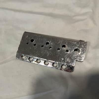 Fender Stratocaster Bridge Plate - Chrome image 2