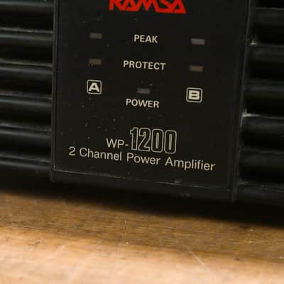 Ramsa WP-1200 2-Channel Power Amplifier CG013DY image 5