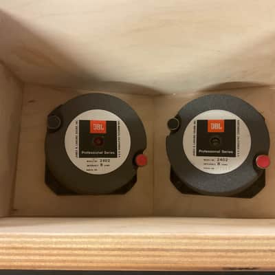JBL 2402 four tweeter w/box set vintage alnico drivers image 6