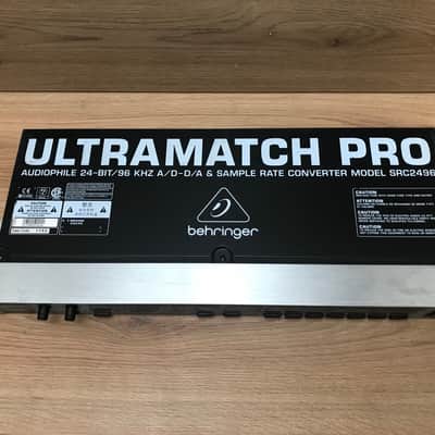 Behringer Ultramatch Pro SRC2496 AD/DA and Sample Rate Converter 2010s - Standard image 2