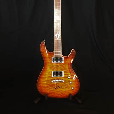 Ibanez SZ520QM Gold Amber Burst image 3
