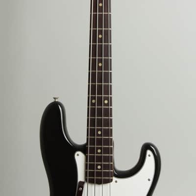 Fender  Precision Bass Solid Body Electric Bass Guitar (1974), ser. #620932, black tolex hard shell case. image 8