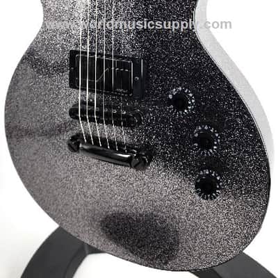 ESP ESP USA Custom Eclipse w/Fishman Fluence Black HW w/Case-Black Sparkle-Serial#: US25442 image 5