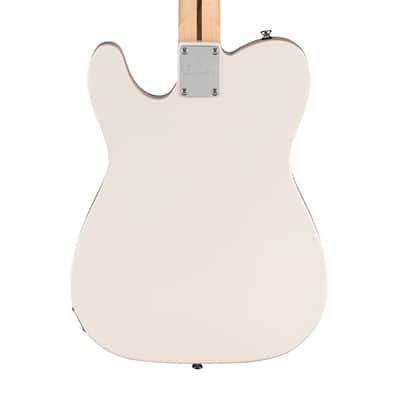 Used Squier Sonic Esquire H - Arctic White w/ Maple FB image 7