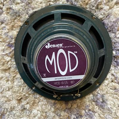 Jensen MOD 6-15 6" 15-Watt 4ohm Guitar Speaker 2010s - Black image 1
