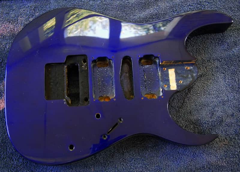Vintage Ibanez RG370 Blue Basswood Body image 1