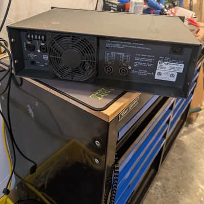 Crown CE1000 2-Channel Power Amplifier 2000s - FOR PARTS OR REPAIR image 3