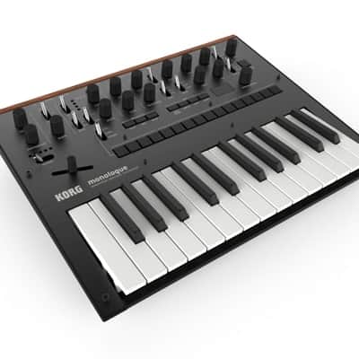 KORG monologue Monophonic Analog Synthesizer  - Black  - Certified B-Stock