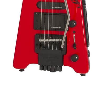 Steinberger Spirit GT-PRO Deluxe Electric Guitar in Hot Rod Red image 1