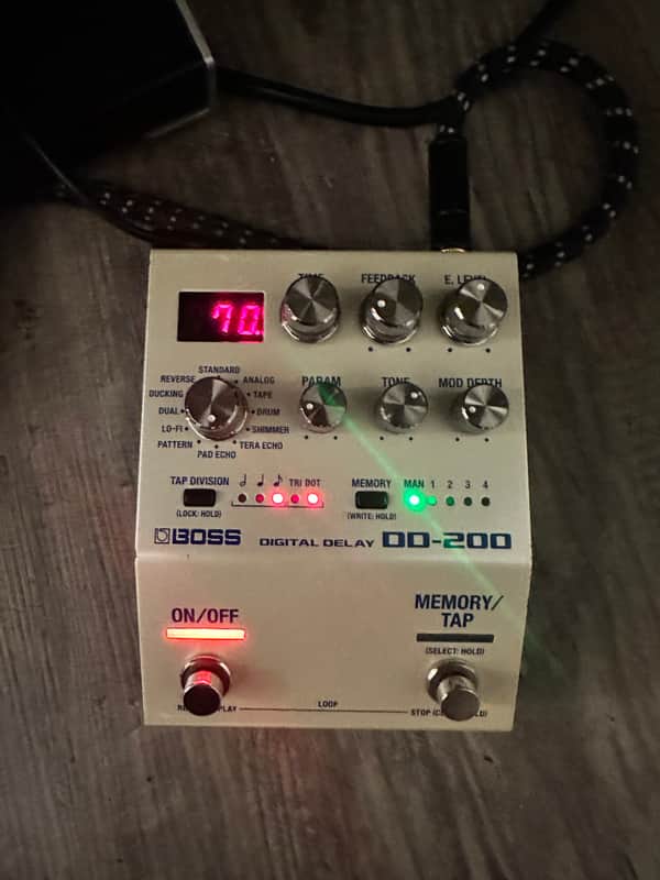 Boss DD-200 Digital Delay 2019 - Present - Silver image 1