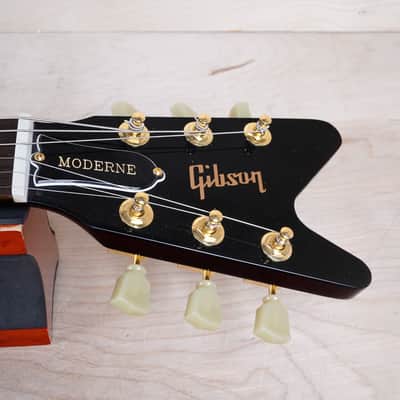 Gibson Moderne 2019 Aged Cherry '57 Classic PAFs w/ OHSC image 4