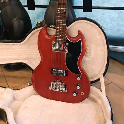 Gibson SG Standard Bass Faded 2009 - 2014 - Worn Cherry image 3